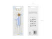 Picture of CANDLE CROWN LIGHT BLUE NUMBER 1